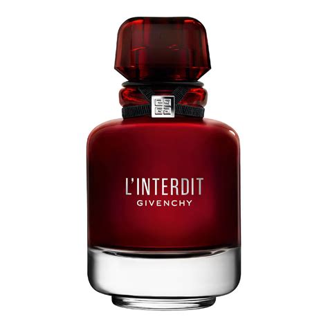 givenchy paris red|Givenchy l interdit perfume.